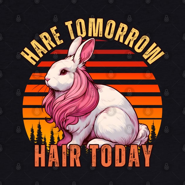 Hair stylist rabbit for barber by Japanese Fever